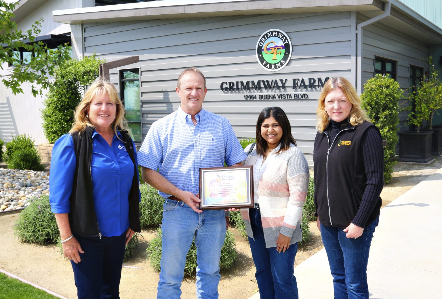 Grimmway Farms Honored by California Association of Food Banks for